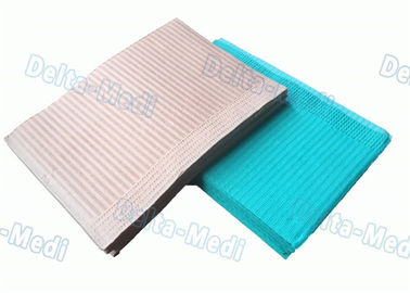Multi Color Paper PE Jednorazowe śliniaki stomatologiczne Pad do szpitala / kliniki stomatologicznej