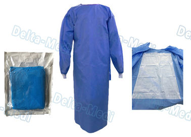 Jednorazowa suknia chirurgiczna Delta Medi, jednorazowe ubrania operacyjne wzmacniane zbrojeniem
