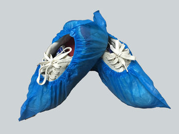 Blue Medical Plastic Products Jednorazowa osłona buta PE Wodoodporna 15 cm antypoślizgowa