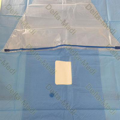 Absorpcyjny materiał profilaktyczny ginekologiczny pakiet z otworem pochwy krocza