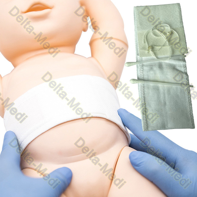 Zestaw do pielęgnacji brzucha noworodka Zestaw ochraniaczy na pępek dla noworodków Miękki pas na pępek z osłoną pępka