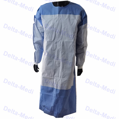 SMMS SMMMS Poziom 3 Suknia chirurgiczna Jednorazowa niebieska medyczna do chirurgii