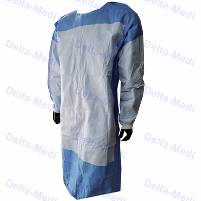 SMMS SMMMS Poziom 3 Suknia chirurgiczna Jednorazowa niebieska medyczna do chirurgii