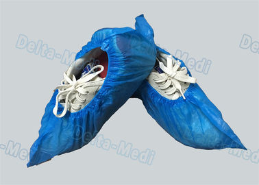 Higiena osobista Oddychające jednorazowe chirurgiczne pokrowce na buty CPE / PE Materiał
