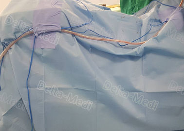 Sterylny zestaw do chirurgicznego grzbietu kręgosłupa z pokrowcem na płyn, uchwytem do rur, podłużną okrywą kuchenną