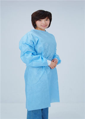 Niebieska antystatyczna jednorazowa odzież ochronna do zapobiegania epidemiom