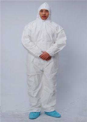 Biała jednorazowa odzież ochronna 50-pak bez butów