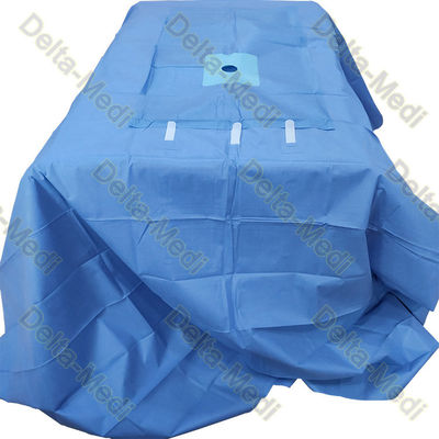 Wzmocnione SBPP PE Niebieskie jednorazowe pakiety chirurgiczne do kończyn dolnych