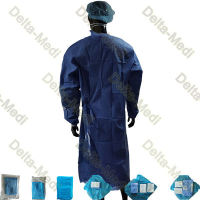 SMS SMMS SMMMS Jednorazowa suknia chirurgiczna z 4 pasami biodrowymi