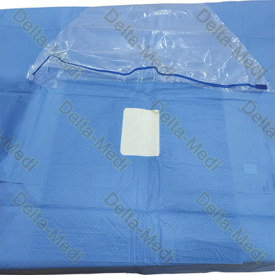 Absorpcyjny materiał profilaktyczny ginekologiczny pakiet z otworem pochwy krocza