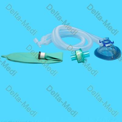 Jednorazowy zestaw filtrów oddechowych Zestaw respiratora Falisty obwód anestezjologiczny do szpitala