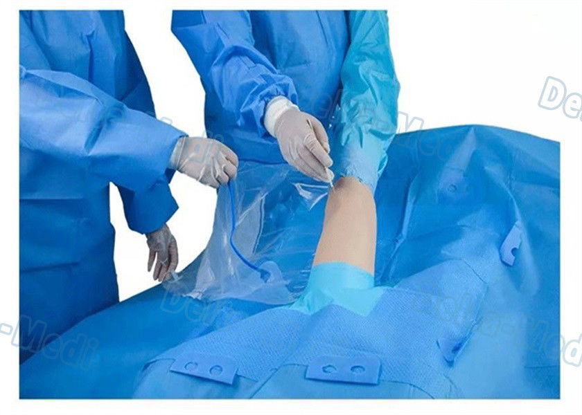Miękkie, dolne kończyny, pakiety chirurgiczne, sterylne chirurgiczne opakowania na ampułkę z płynną kolekcją i bandażem