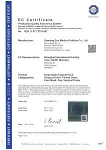 Chiny Shandong Delta-Medi Co.,Ltd Certyfikaty